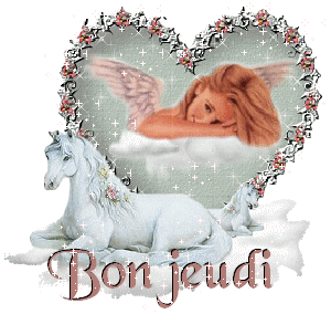 Gif animé Bon jeudi ange